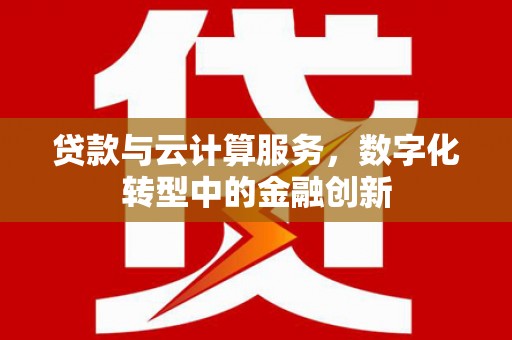 狮潭贷款与云计算服务，数字化转型中的金融创新