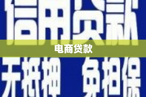 狮潭电商贷款