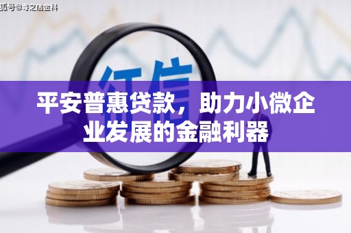 狮潭平安普惠贷款，助力小微企业发展的金融利器