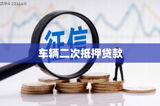 狮潭车辆二次抵押贷款