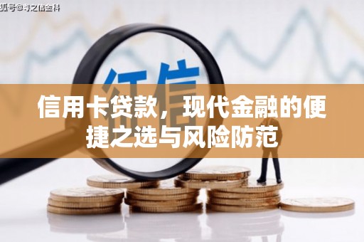 狮潭信用卡贷款，现代金融的便捷之选与风险防范