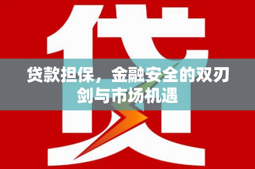 狮潭贷款担保，金融安全的双刃剑与市场机遇