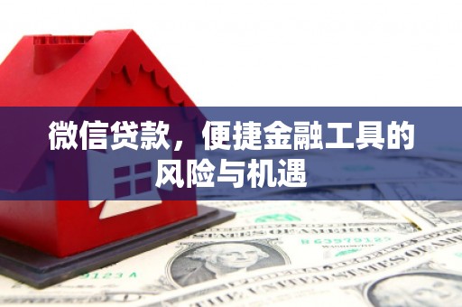 狮潭微信贷款，便捷金融工具的风险与机遇