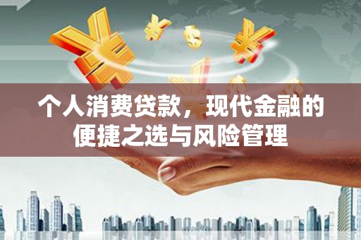 狮潭个人消费贷款，现代金融的便捷之选与风险管理
