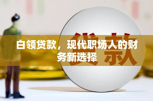狮潭白领贷款，现代职场人的财务新选择