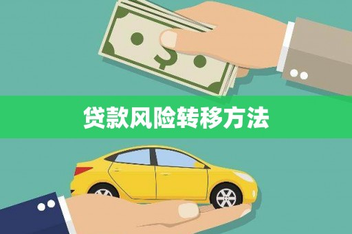 狮潭贷款风险转移方法