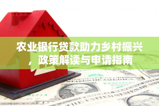 狮潭农业银行贷款助力乡村振兴，政策解读与申请指南