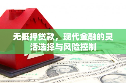 狮潭无抵押贷款，现代金融的灵活选择与风险控制