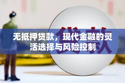狮潭无抵押贷款，现代金融的灵活选择与风险控制