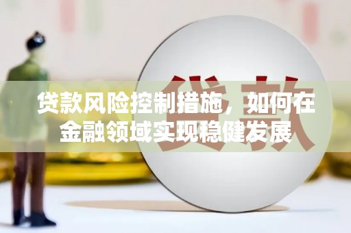 狮潭贷款风险控制措施，如何在金融领域实现稳健发展