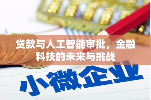 狮潭贷款与人工智能审批，金融科技的未来与挑战