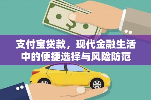 狮潭支付宝贷款，现代金融生活中的便捷选择与风险防范