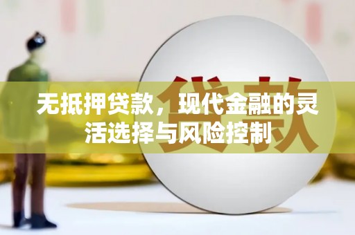 狮潭无抵押贷款，现代金融的灵活选择与风险控制