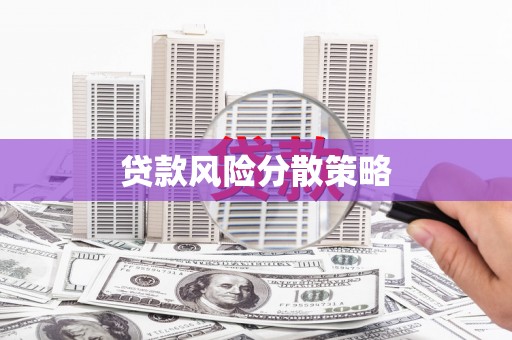 狮潭贷款风险分散策略