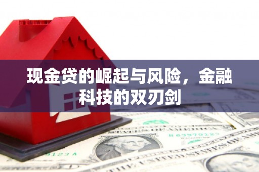 狮潭现金贷的崛起与风险，金融科技的双刃剑