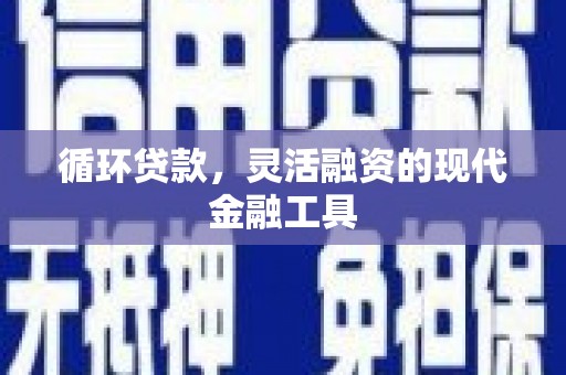 狮潭循环贷款，灵活融资的现代金融工具