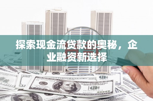 狮潭探索现金流贷款的奥秘，企业融资新选择