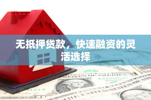 狮潭无抵押贷款，快速融资的灵活选择