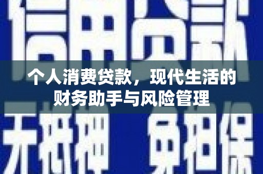狮潭个人消费贷款，现代生活的财务助手与风险管理