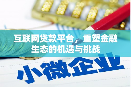 狮潭互联网贷款平台，重塑金融生态的机遇与挑战