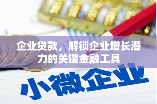 狮潭企业贷款，解锁企业增长潜力的关键金融工具