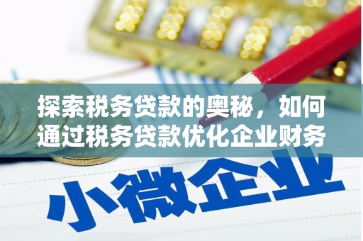 狮潭探索税务贷款的奥秘，如何通过税务贷款优化企业财务