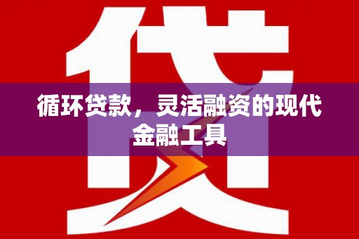 狮潭循环贷款，灵活融资的现代金融工具