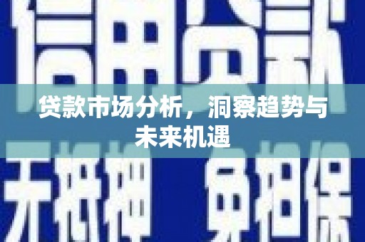 狮潭贷款市场分析，洞察趋势与未来机遇