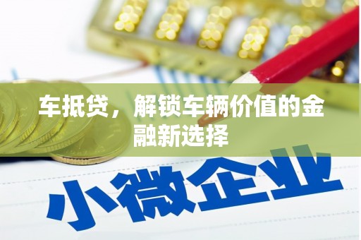 狮潭车抵贷，解锁车辆价值的金融新选择