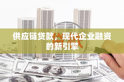 狮潭供应链贷款，现代企业融资的新引擎