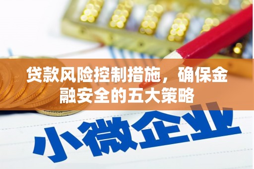 狮潭贷款风险控制措施，确保金融安全的五大策略