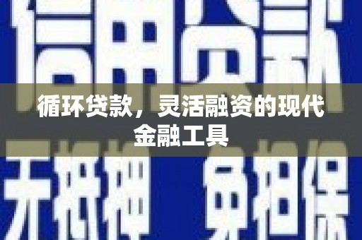 狮潭循环贷款，灵活融资的现代金融工具