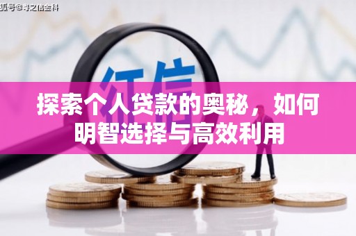 狮潭探索个人贷款的奥秘，如何明智选择与高效利用