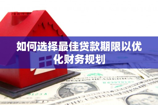 狮潭如何选择最佳贷款期限以优化财务规划