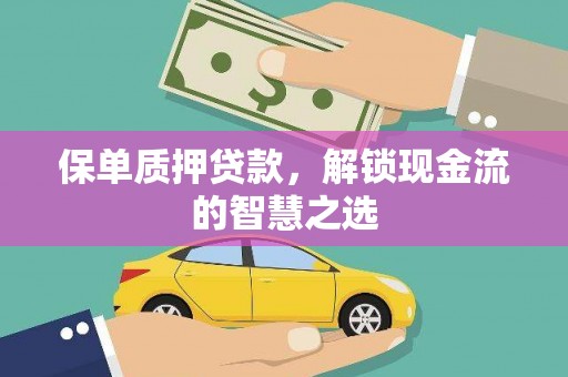 狮潭保单质押贷款，解锁现金流的智慧之选