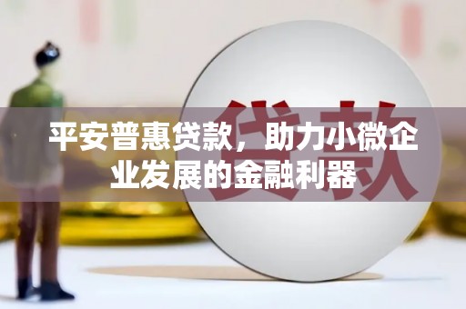 狮潭平安普惠贷款，助力小微企业发展的金融利器