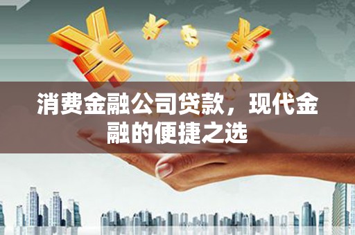 狮潭消费金融公司贷款，现代金融的便捷之选