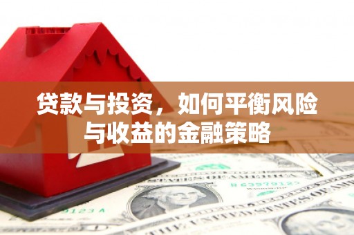 狮潭贷款与投资，如何平衡风险与收益的金融策略