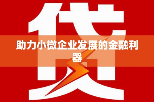 狮潭助力小微企业发展的金融利器