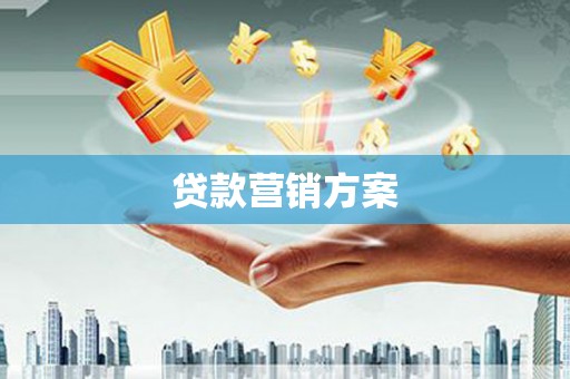 狮潭贷款营销方案