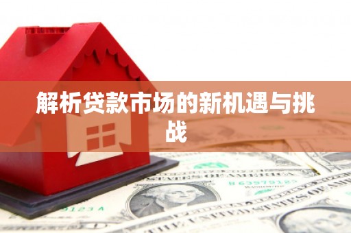 狮潭解析贷款市场的新机遇与挑战